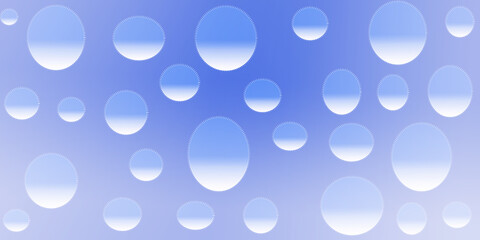 illustration colorful background with bubbles