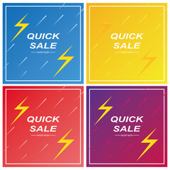 Percentage discount banner icon.10 20 30 40 50 60 70 80 90 percent sale. Vector illustration eps 10