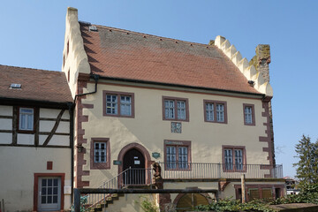Fototapeta na wymiar Burgmannenhaus in Babenhausen