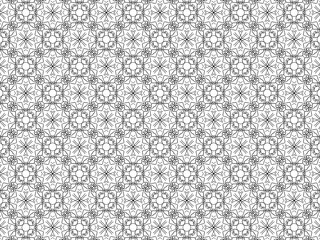 Monochrome geometric white background