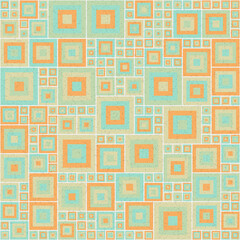 Abstract Geometric Pattern generative computational art illustration