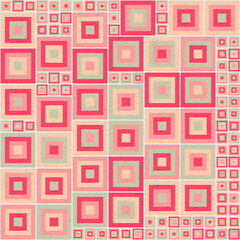 Abstract Geometric Pattern generative computational art illustration