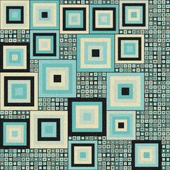 Abstract Geometric Pattern generative computational art illustration