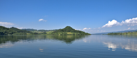 Panorama  na zalew 