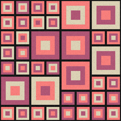 Abstract Geometric Pattern generative computational art illustration