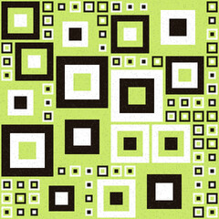 Abstract Geometric Pattern generative computational art illustration