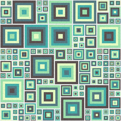 Abstract Geometric Pattern generative computational art illustration