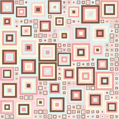 Abstract Geometric Pattern generative computational art illustration