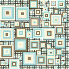 Abstract Geometric Pattern generative computational art illustration