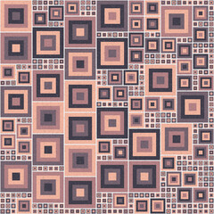 Abstract Geometric Pattern generative computational art illustration