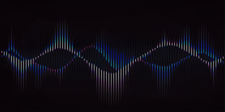 sound waves equalizer music vibration frequency beat spectrum background wallpaper