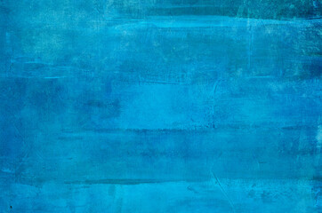Fototapeta na wymiar Abstract blue painting background