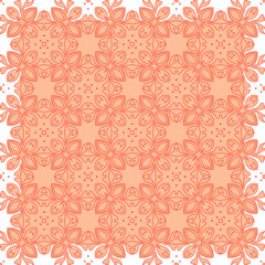 Geometric vector pattern with Pale yellow  color with red dots. simple ornament for wallpapers and backgrounds.