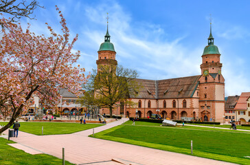Freudenstadt, Schwarzwald mit Marktplatz, evangelische Stadtkirche