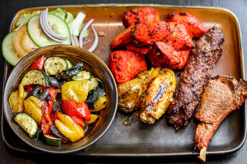 chicken with vegetables