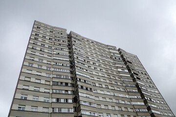 Urbanscape in the city of Bilbao