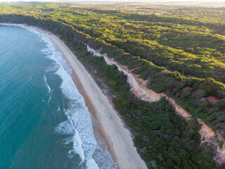 Fototapeta premium aerial view of the sea