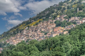 Veduta di Serrone - Frosinone - Lazio - Italia