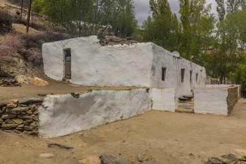 House in village Hizor in Wakhan valley, Tajikistan
