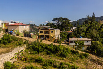 Landscape of central Dominican Republic