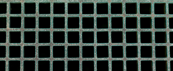 metal grid pattern