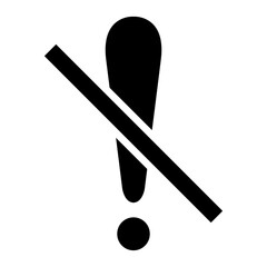 Warning Sign Isolate On White Background