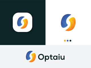 Modern O letter logo Mark | Modern O letter logo Template