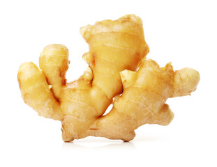 ginger root isolated on white background