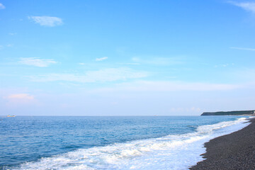 Fototapeta na wymiar 台湾花蓮県の海岸 七星潭チーシンタン beach in Taiwan Hualien Qixingtan