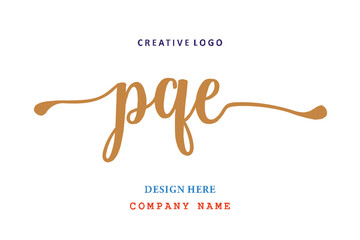 PQE lettering logo is simple, easy to understand and authoritative