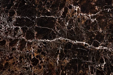 Rugzak Awesome Imperador Gold - marble background, elegant texture in dark color for creative design work. © Dmytro Synelnychenko