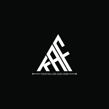 KAF letter logo creative design. KAF unique design

