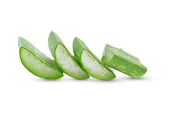 Aloe vera isolated on white background