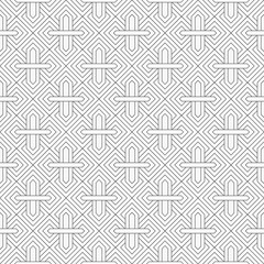 Seamless geometric vector pattern.