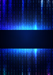 Vector design illustration,abstract background, futuristic technology concept