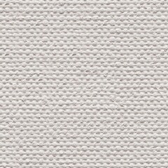 Contrast linen canvas texture in white color for your unique design work. Seamless pattern background.