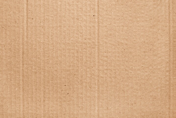 Brown cardboard sheet abstract background, texture of recycle paper box in old vintage pattern for design art work.