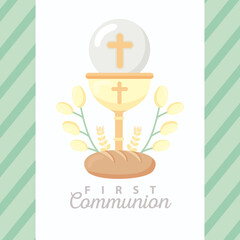 first communion invitation