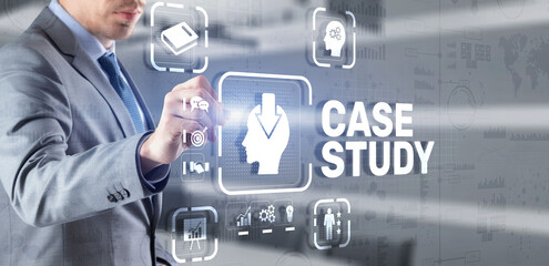Case Study Education concept. Analysis of the situation to find a solution
