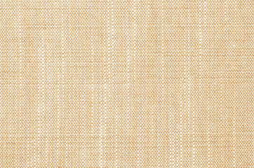 Natural linen fabric texture. Champagne beige colored cloth.