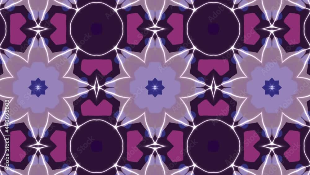 Poster liquid multicolor mosaic on a dark background. abstract seamless loop motion graphic animation