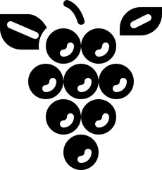 grape glyph icon