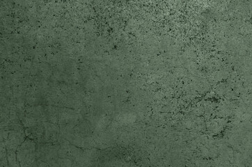 Concrete texture background. Ever green colored grunge cement finishing wall or floor.