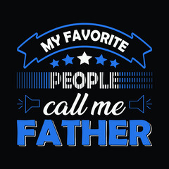 Obraz premium My favorite people call me father