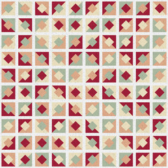 Abstract Geometric Pattern generative computational art illustration