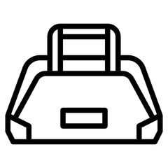 bag outline icon
