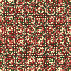 Abstract Geometric Pattern generative computational art illustration