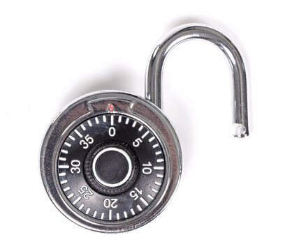 Combination Lock Close Up