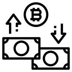 cash line icon