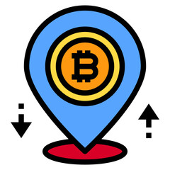 location line icon